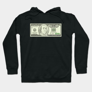 Benjamin Franklin 100 US Dollar Hoodie